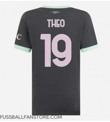 AC Milan Theo Hernandez #19 Replik 3rd trikot Damen 2024-25 Kurzarm